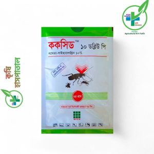 ককসিড ১০ ডব্লিউপি (ল্যামডা সাইহ্যালোথ্রিন) মশা, মাছি, তেলাপোকা দমন